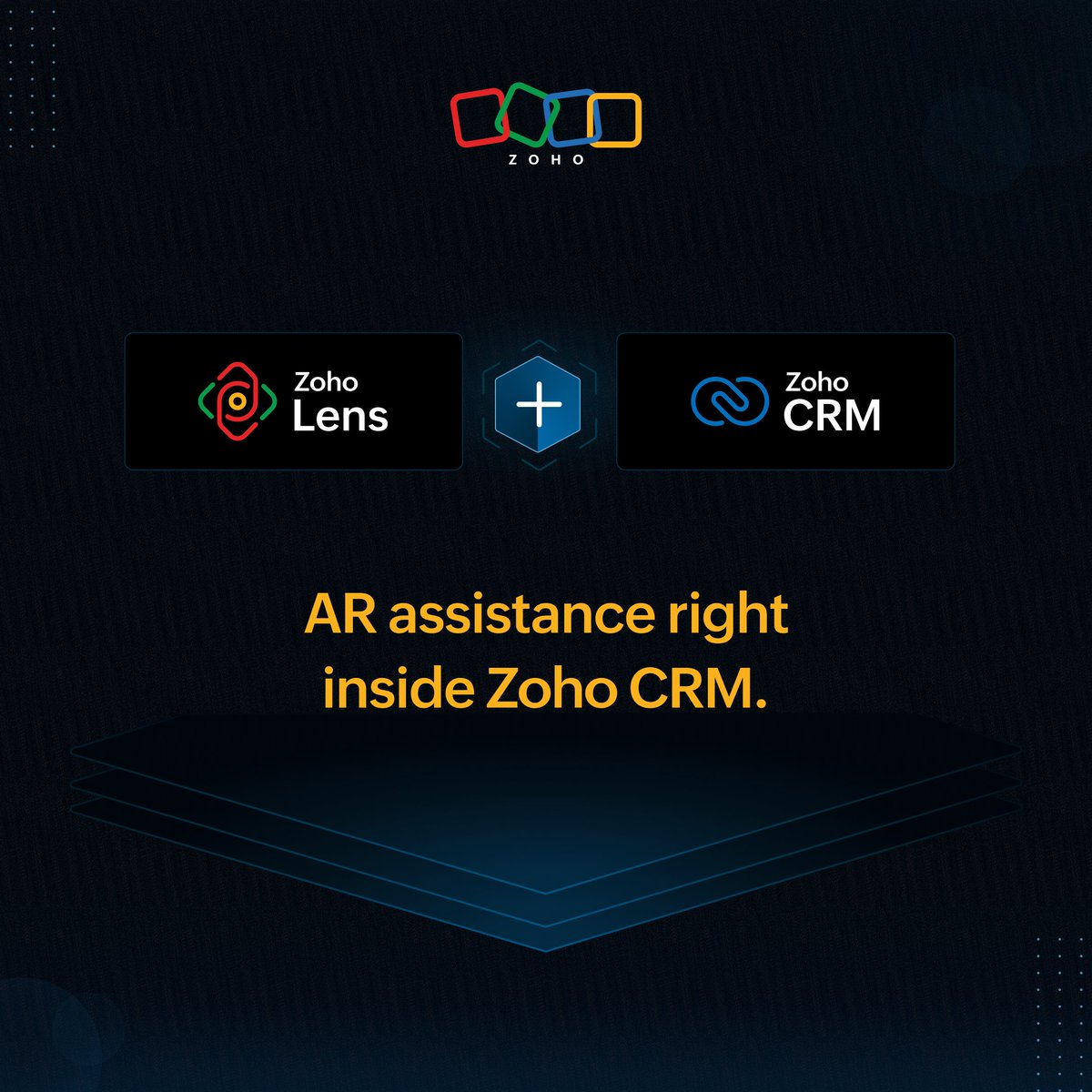 ZohoLens's tweet image. 👓 Bring AR to your CRM!

With Zoho Lens + @ZohoCRM, deliver live visual assistance, resolve issues faster, and close deals smarter.

👉 zurl.co/tQVvY

#AugumentedReality #ZohoLens #RemoteSupport #Zoho