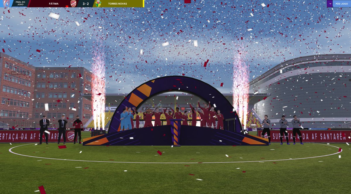 Brunzica_22's tweet image. É CAMPEÃO DE NOVO! 🔥
O CD Fátima conquista a Supertaça da AF Santarém numa final de loucos contra o Torres Novas.

⚽ Três títulos em menos de um ano.
O renascimento não pára.

#FM24 #FootballManager #FMCommunity