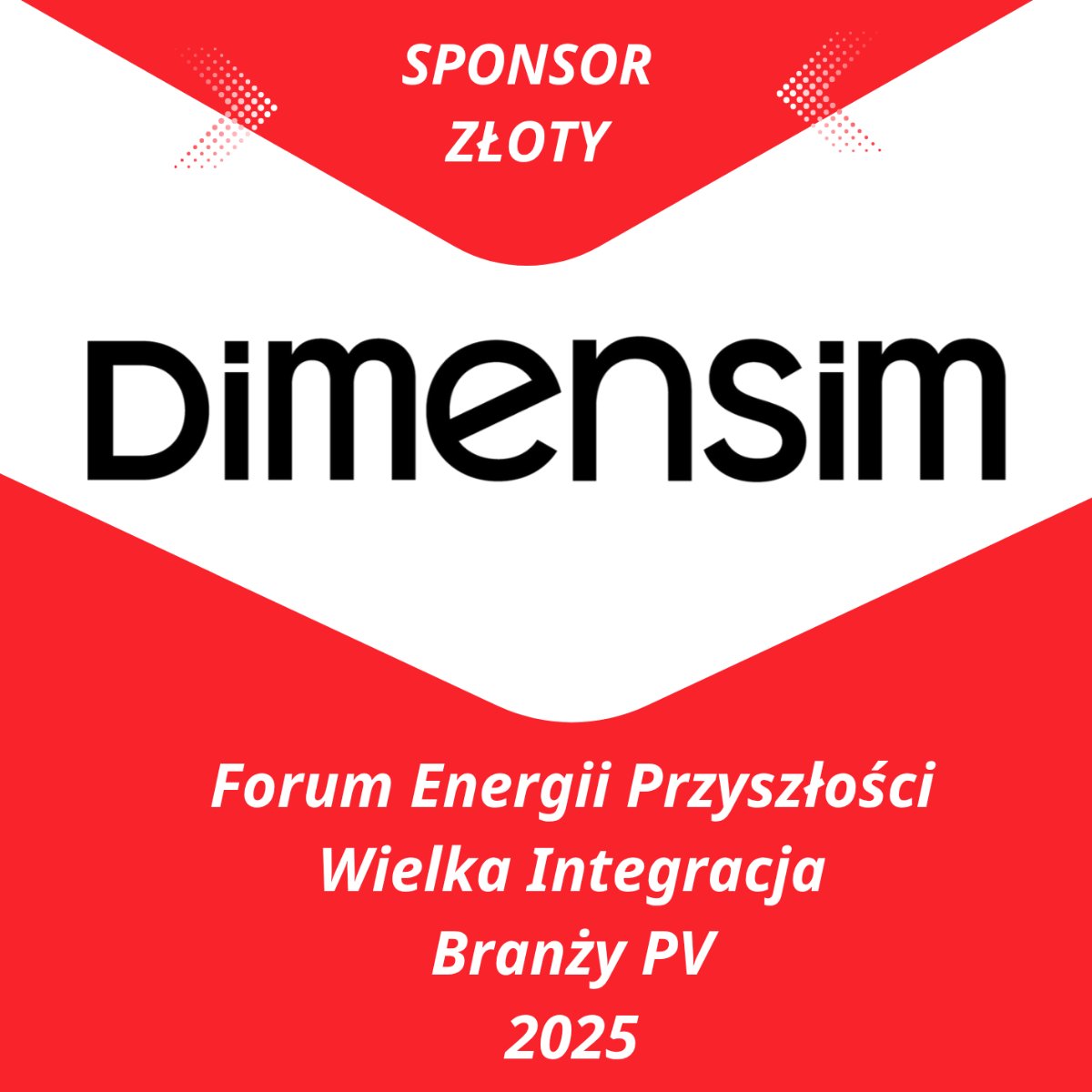 Z radością informujemy, że DimenSim od węgierskiej firmy Planergy Solutions dołączył do grona Złotych Sponsorów Forum Energii Przyszłości- Wielkiej Integracji Branży PV 2025.
polskapv.pl/dimensim-zloty…