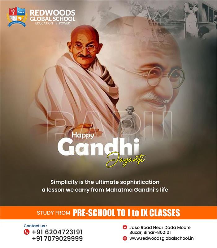 redwoodsglobal's tweet image. 📚🌿 Celebrate Gandhi Jayanti! Embrace truth, non-violence &amp;amp; simplicity for a brighter, peaceful tomorrow. 🌸🙏💫

#GandhiJayanti2025 #PeaceAndHarmony #TruthAndSimplicity #NonViolence #PositiveVibes