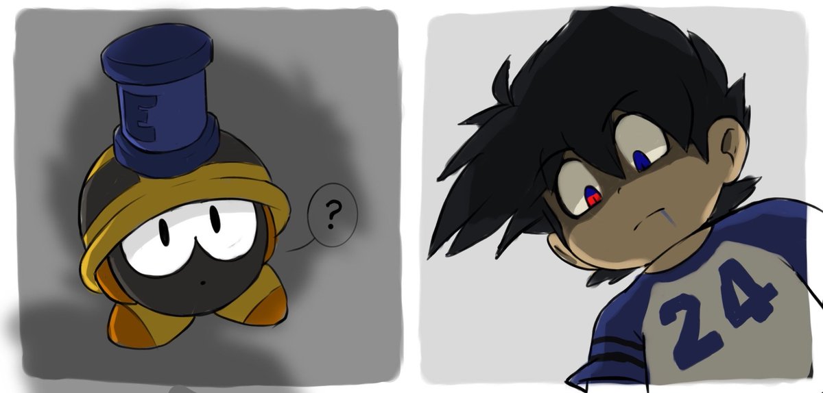 FadedLightAU's tweet image. [[ I don&apos;t think i ever showed the full version of this image... wasn&apos;t satisfied with Rock&apos;s perspective here (tho he&apos;s still scary-), might redraw someday lol ]]
#fadedlight #megaman #met