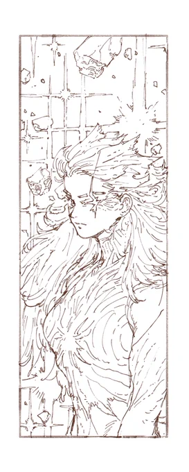 エネルギーが描きたいだけなのかもしれない 
