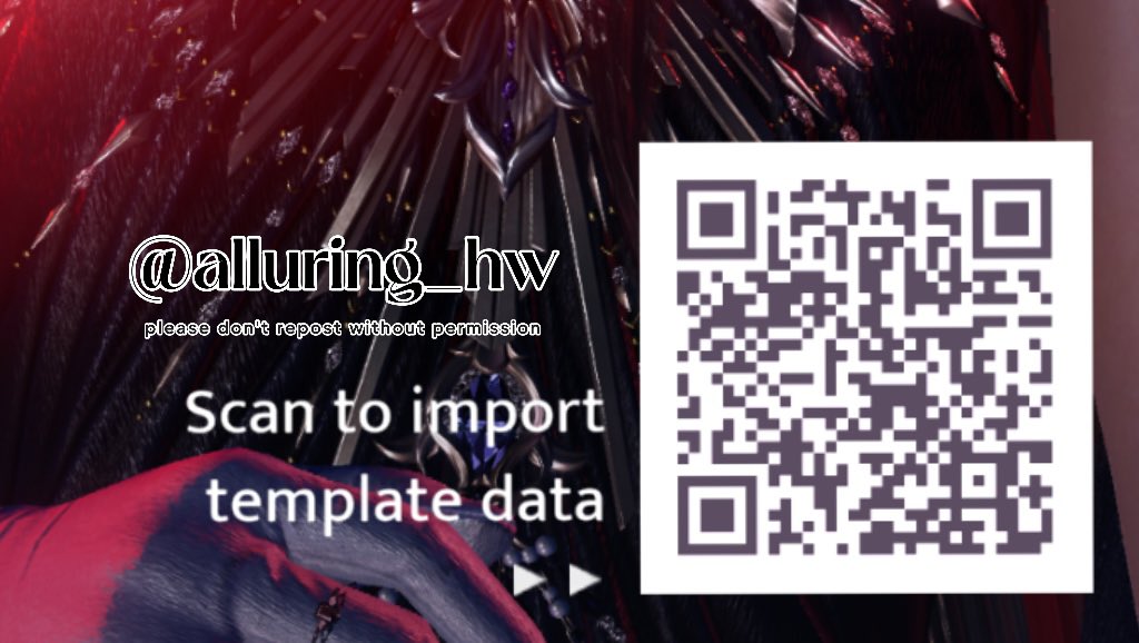 alluring_hw's tweet image. qr code as promised, i also used hypic filters for this and i will place them below!