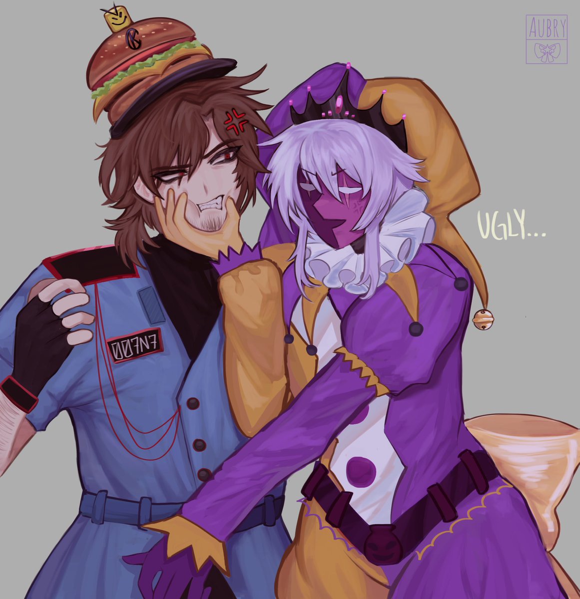 awhberriez's tweet image. #tpc #terminationprotocol #77noli ewww ugly burger man