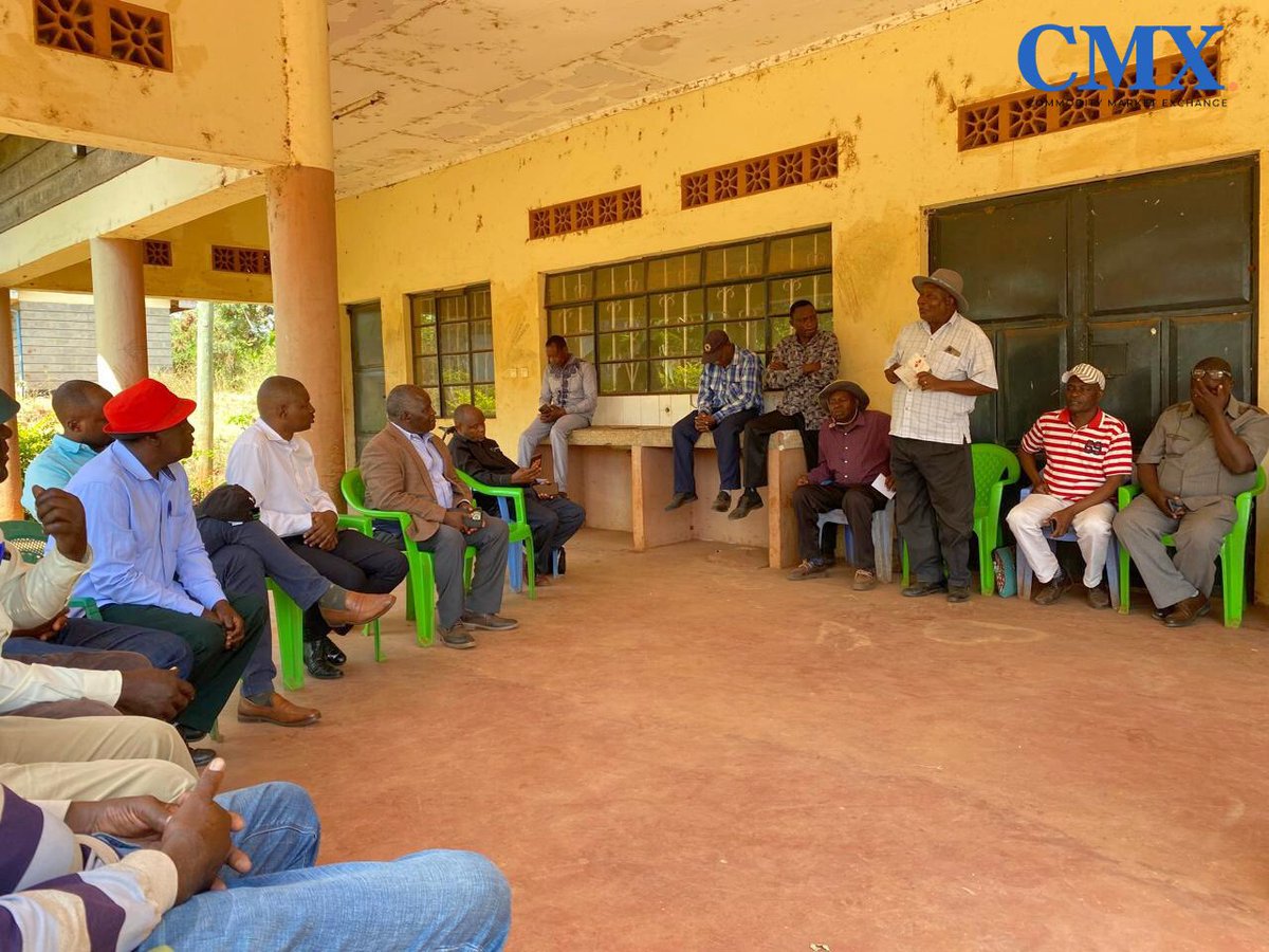 CMX met farmers in Kabaa &amp; Kayatta, Machakos, keen on growing Pakchong Napier for silage. Our CEO discussed fair market access so farmers can keep producing feed &amp; fueling Kenya’s food market. Excited for the partnerships ahead #CMXKenya #TradeWithVision