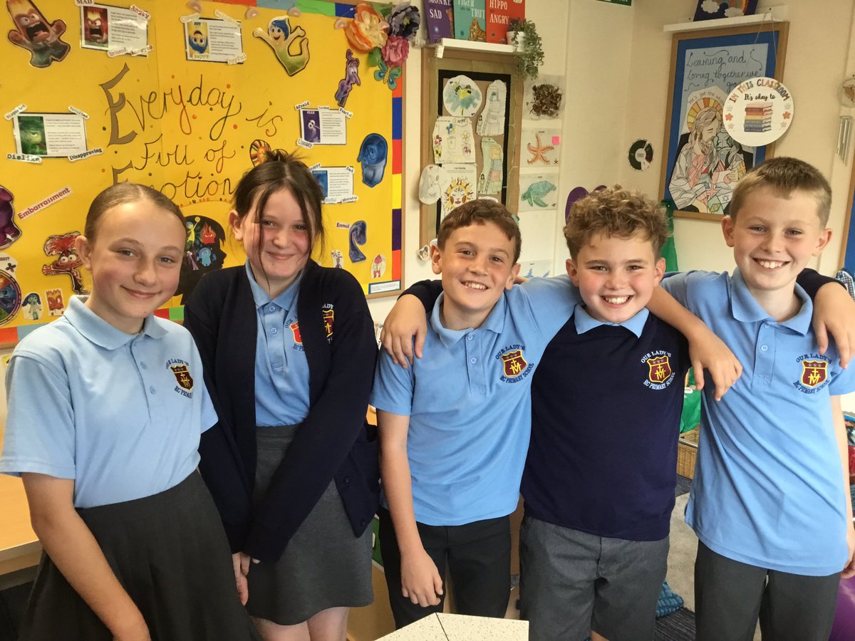 PositivePodOLA's tweet image. Its good to have good friends around you, to laugh with, cry with and offer support! @OURLADYSASPULL @Year6MissW #ourladysnurture