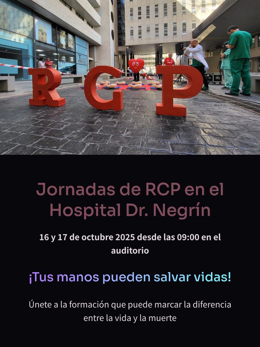 Lgongarc's tweet photo. Participa.
#RCP #SCS #HospitalDrNegrin https://t.co/YSlY8bKolo