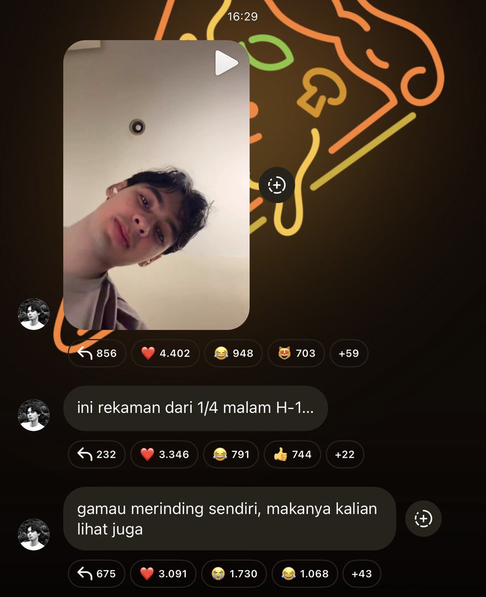 fattsholic_ofc's tweet photo. [INSTAGRAM] 300925

fattsyach instagram broadcast update ✨

🩵 [video]
🩵 ini rekaman dari 1/4 malam H-1…
🩵 gamau merinding sendiri, makanya kalian lihat juga
#fattsyach #FattahSyach https://t.co/jMcbJzvbGM