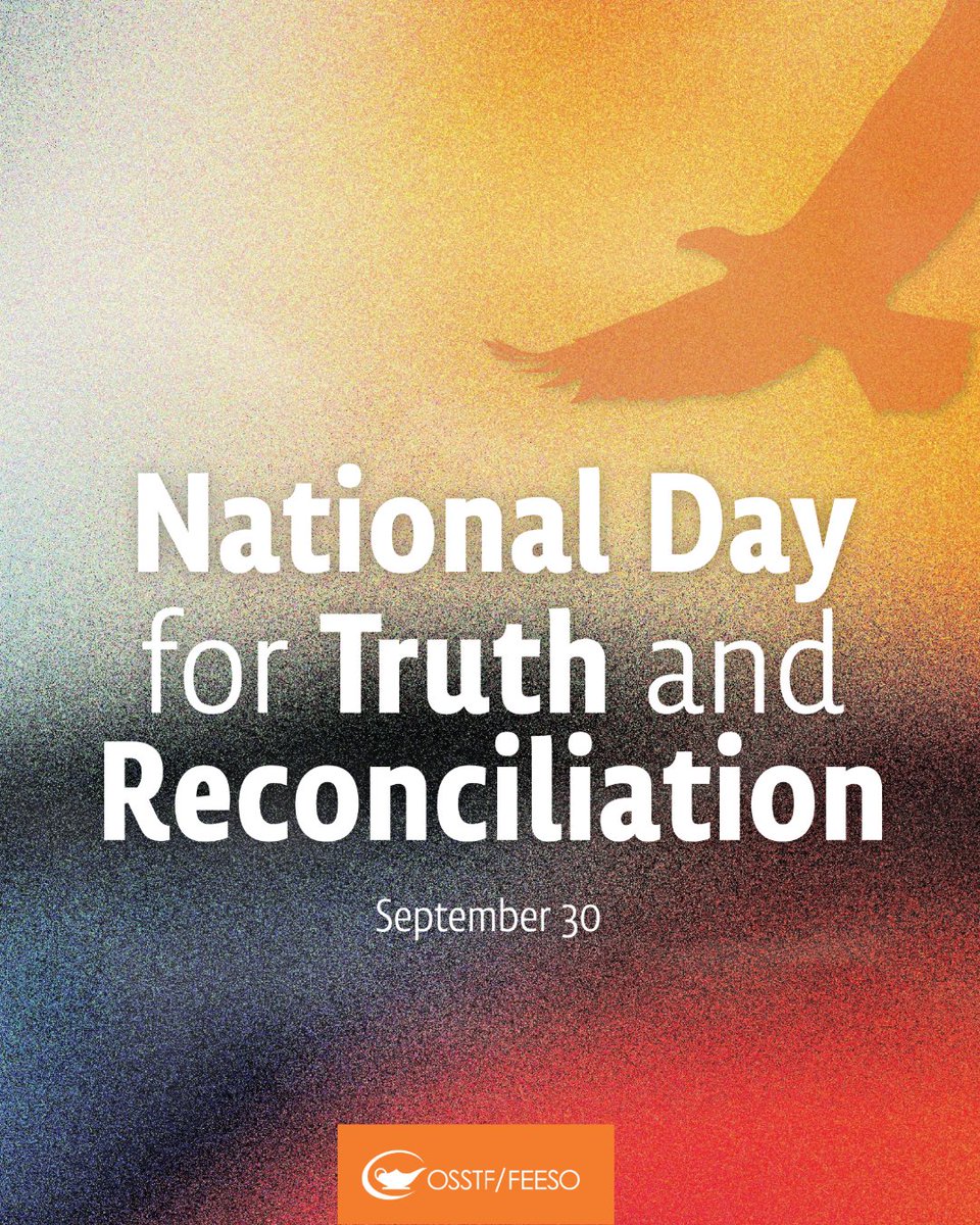 Today, OSSTF/FEESO honours the children and Survivors of residential schools, their families, and communities. We reflect on Canada’s history, acknowledge ongoing injustices, and commit to meaningful action.

September 30, 2025, marks the 5th National Day for Truth and
