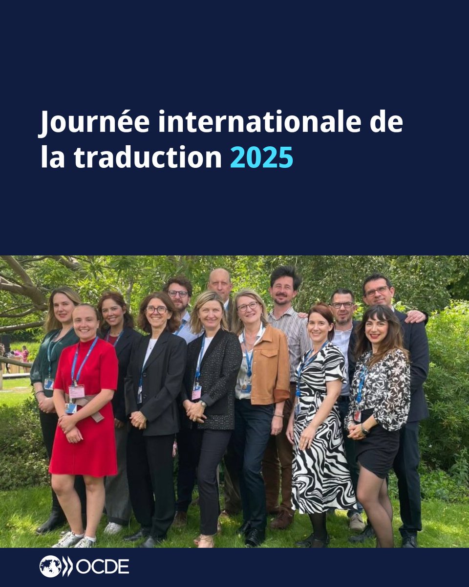 OCDE_fr's tweet photo. #JournéeInternationaleDeLaTraduction

Les traducteurs(trices) de l’OCDE font bien + que traduire. Ils sont le lien entre les Membres et veillent à la diffusion de messages clairs dans de multiples langues.Félicitons-les pour leur rôle crucial – en version multilingue bien sûr ! https://t.co/02H2Vm7G1W