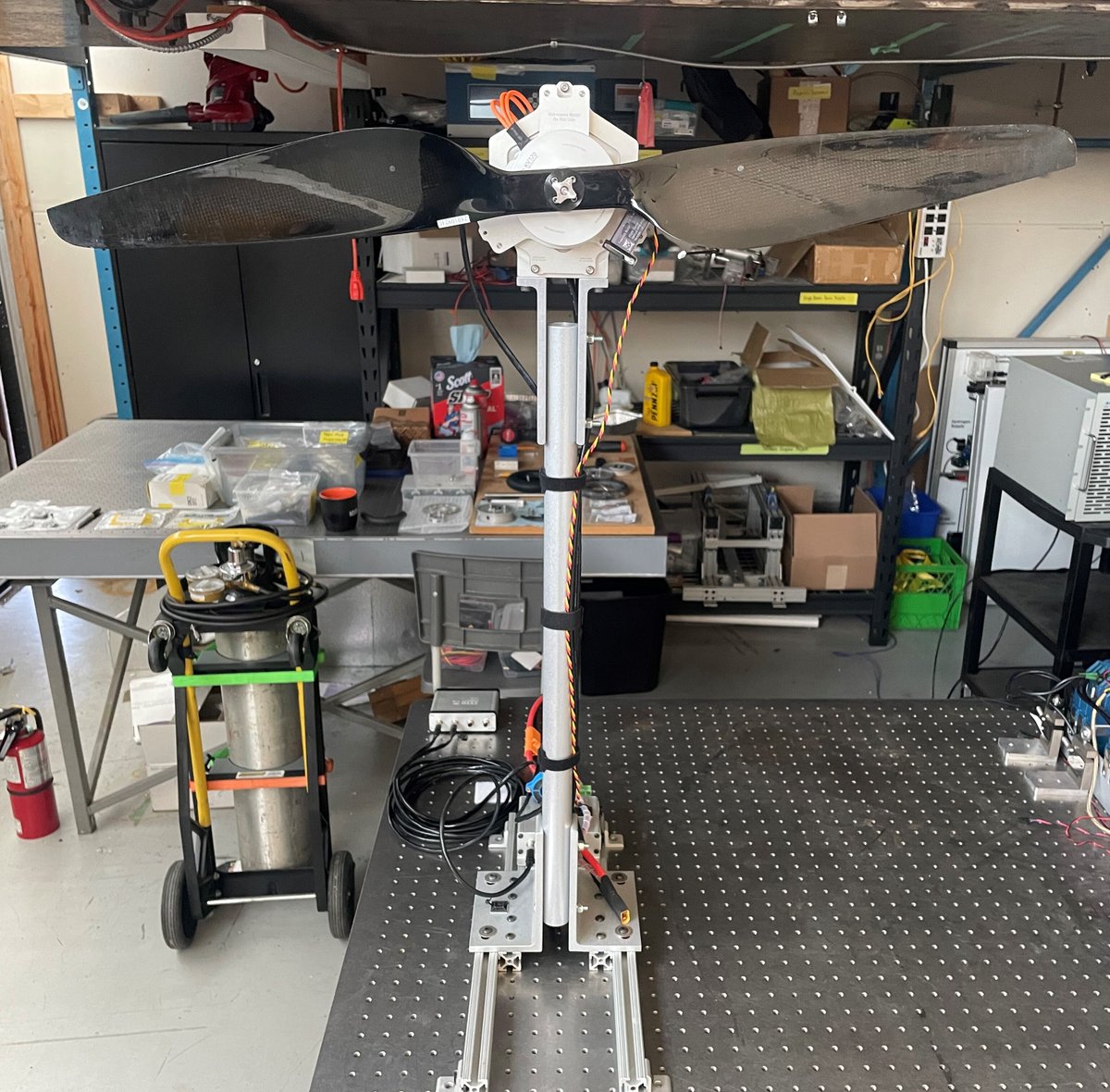 tyto_robotics's tweet image. CfAR at the University of Victoria used our Flight Stand 15 to test their hybrid-electric drone, generating the data needed to fine-tune its autopilot. As Nicholas Castellani notes: “The Tyto test stand...ensures that we get reliable data.”

🔗 Read more: hubs.la/Q03Ks7kK0