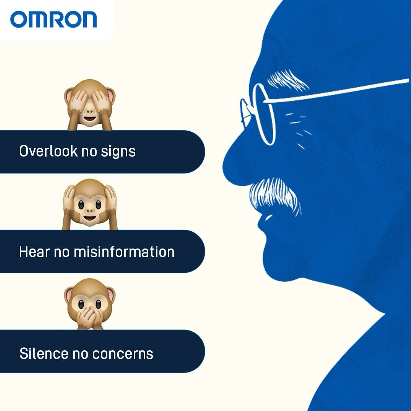 OmronIndia's tweet photo. This Gandhi Jayanti, let’s honour Bapu’s wisdom by prioritizing our health. With OMRON’s reliable and trusted home monitoring devices, ensure you’re always in tune with your heart and overall well-being.
Celebrate simplicity, health, and the journey to a better you.
#OMRON https://t.co/hDKUCtmHxW