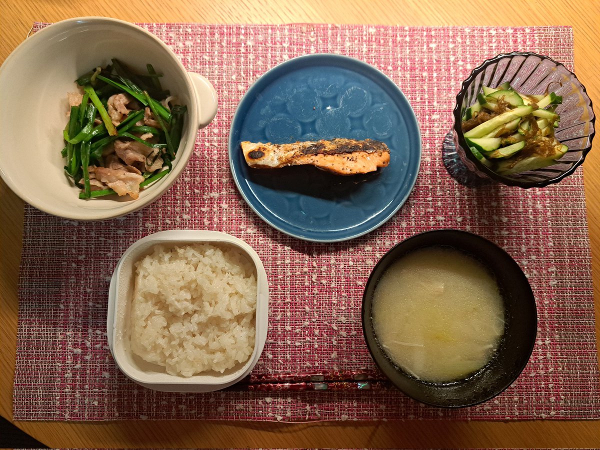 今日もお疲れ様でした！

#おうちごはん
#四毒抜き