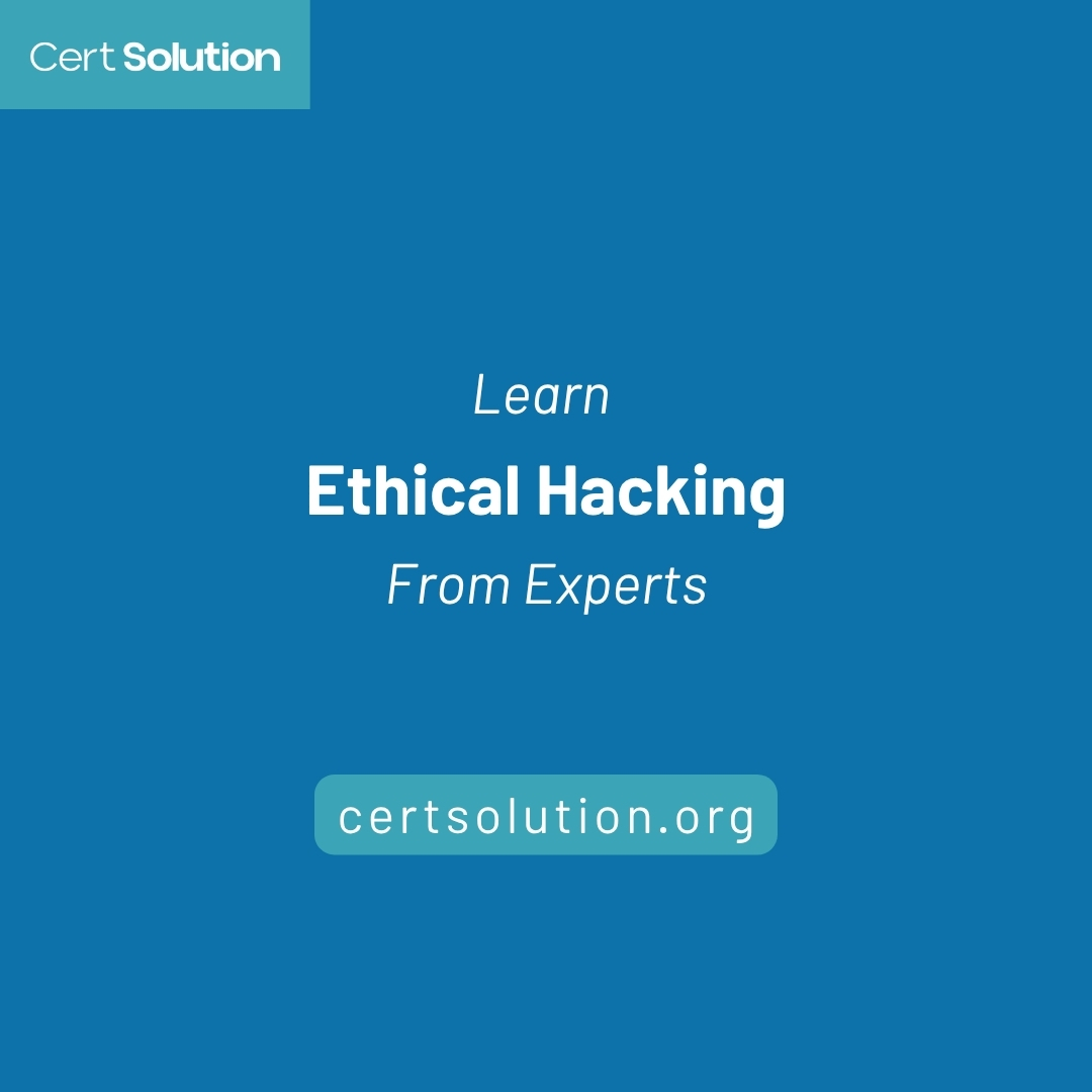 certsolution's tweet image. Stop waiting for the breach. Learn to think like a hacker so you can beat them.

Go from defense to proactive defense.

Join Certified Ethical Hacker (CEH) course!

certsolution.org

#certsolution #CyberSecurity