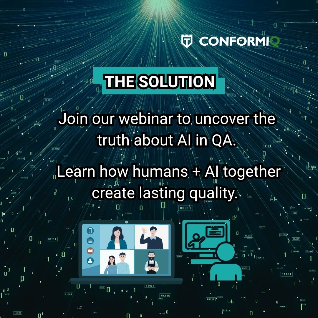 📢The webinar kicks off today! 

Join Mark Creamer from <a href="/Conformiq_inc/">Conformiq</a> as he unpacks how a human-in-the-loop AI strategy can help you build smarter, more resilient automation.

Don’t miss your chance to learn practical takeaways you can apply to your testing process immediately.