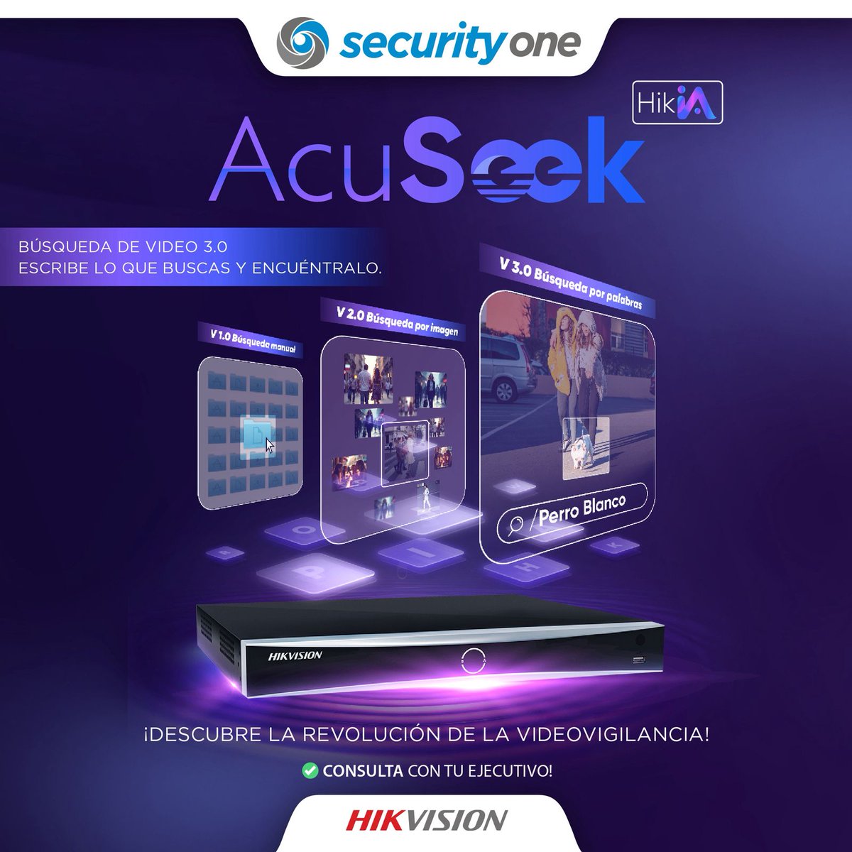 SecurityOneHIK's tweet photo. 👁️ *Vigilancia inteligente, seguridad sin límites.*
Hik-IA
📍 Descubrí la nueva generación de seguridad con Hikvision
💬 Consultas: https://t.co/fgLVBX6UEm
🌐 Más info: https://t.co/aM9opFyyQA
#hikvision #seguridad  #CCTV https://t.co/3YB53dUZsA