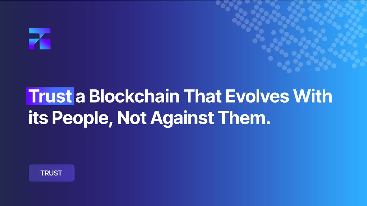 Trust a Blockchain That Evolves With Its People.

With BTC 's current block size wars and endless DAO disputes, communities are being torn apart by infighting, and majority votes are ignoring minorities.

This has been a global issue for decades. Change is coming:

We've achieved
