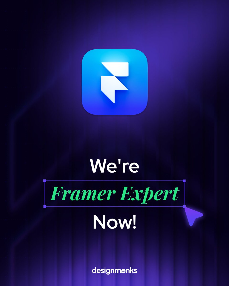 design_monks's tweet image. @design_monks is leveled up as an @framer expert now.

DM to grab our templates.