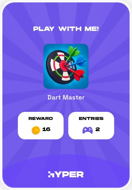 AgbijiGift's tweet image. Challenge me on Dart Master game. Only 2 slots left! hyp.gg/vr7vTTJNR