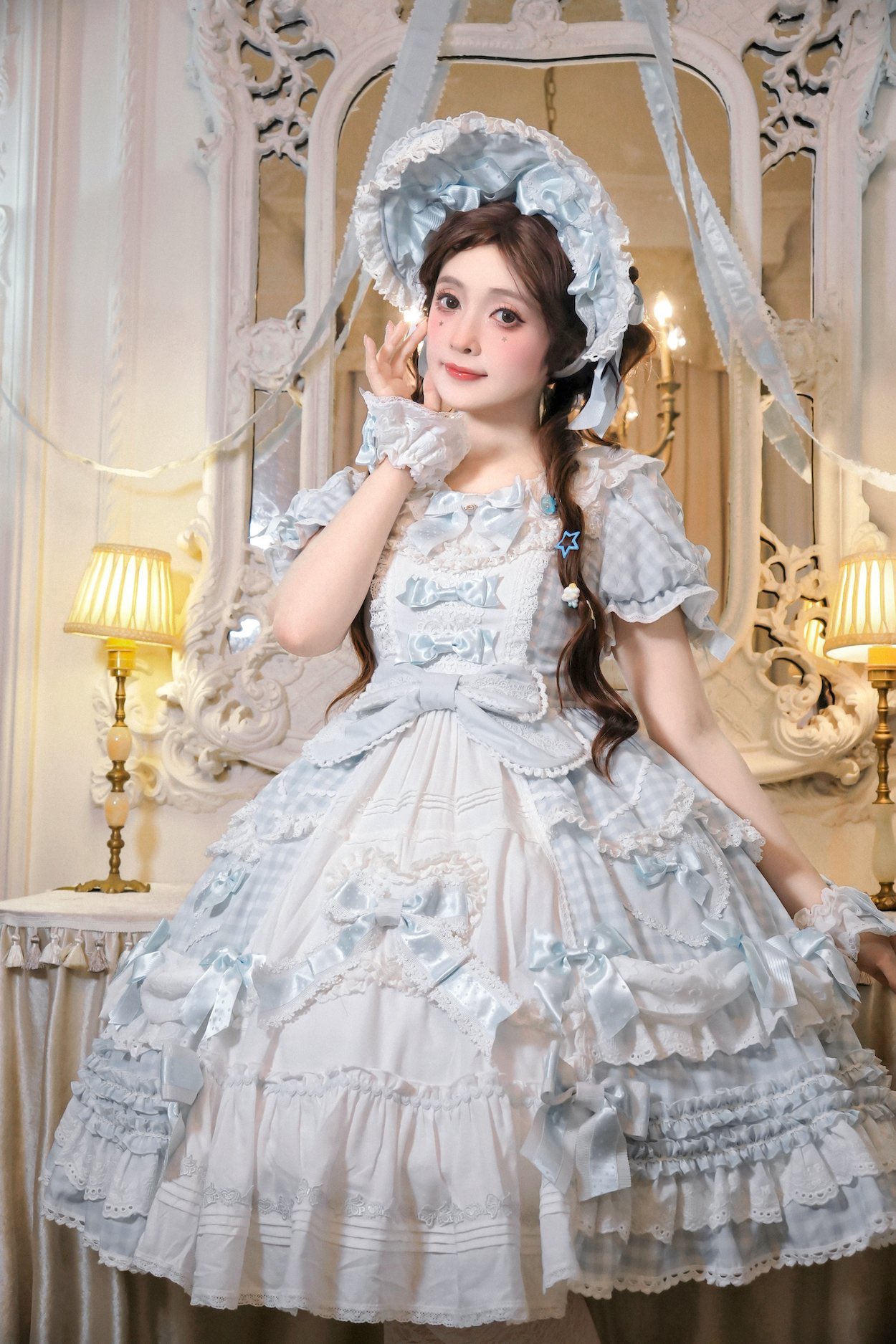 alcali x MISAKO AOKI  ギンガムワンピース 編集部調査】axes femme kawaiiから、Gingham Check series