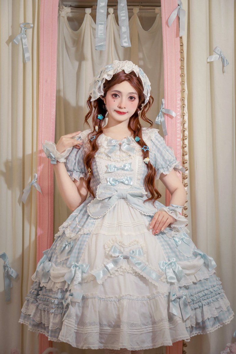 ♡alcali misako aoki コットン ギンガムワンピース 青木美沙子 楽天