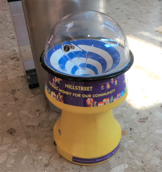 Hillstreetshop's tweet image. If you&apos;re keen on supporting local community projects 💗 our Money Spinners can be found close to Primark and F. Hinds and on the first floor close to the public toilets
Thank you to everyone who has donated so far 🙏

#lovehillstreet #communityprojects #communitycharities