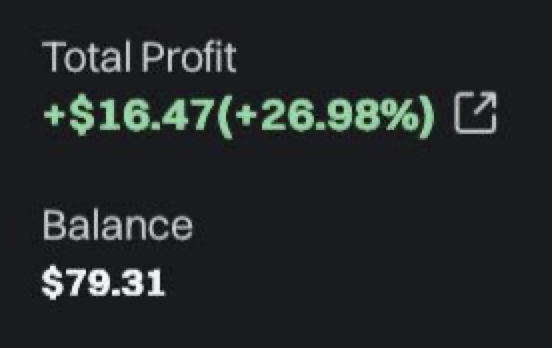 after 5 months of losses, I finally made some profit and am now officially crypto rich

never give up on yo dreams😎