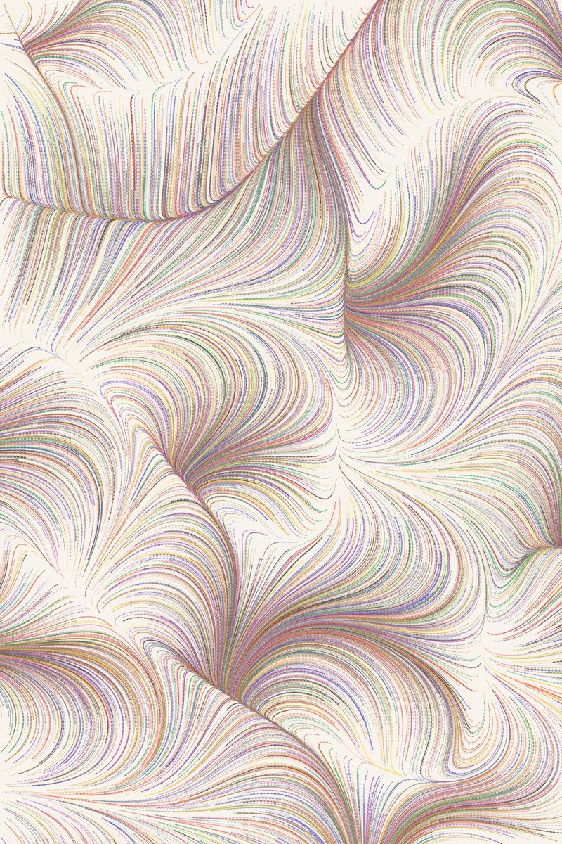 MALAYBANERJEE9's tweet photo. GM if you love computer programming art.
"Desert Dunes" Flow Field created by python code.
#GenerativeArt  #creativecoding #digitalart #abstractart #programmingart #mathematicalart https://t.co/vbv3fYeEO2