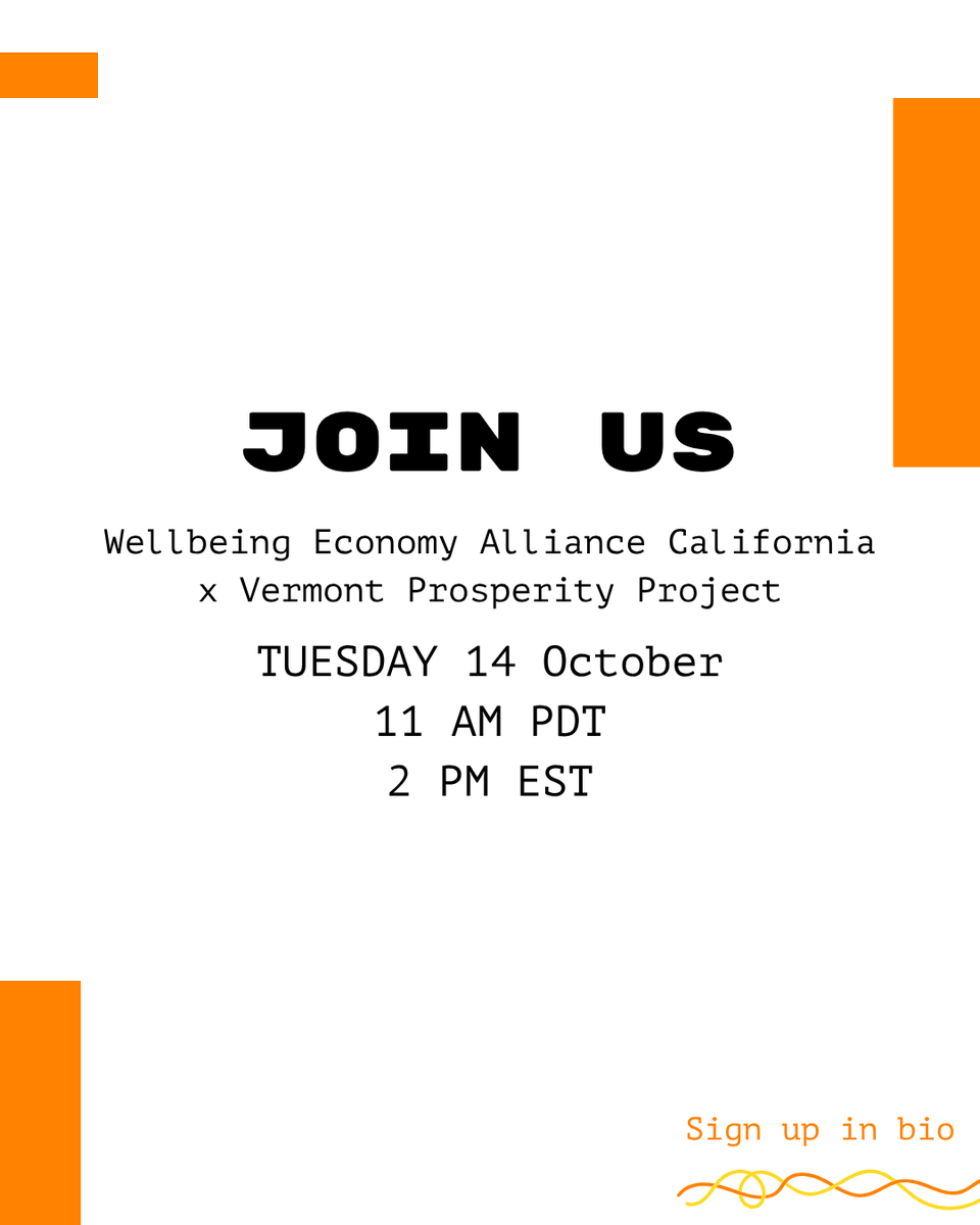 Wellbeing Economy Alliance - WEAll tweet media