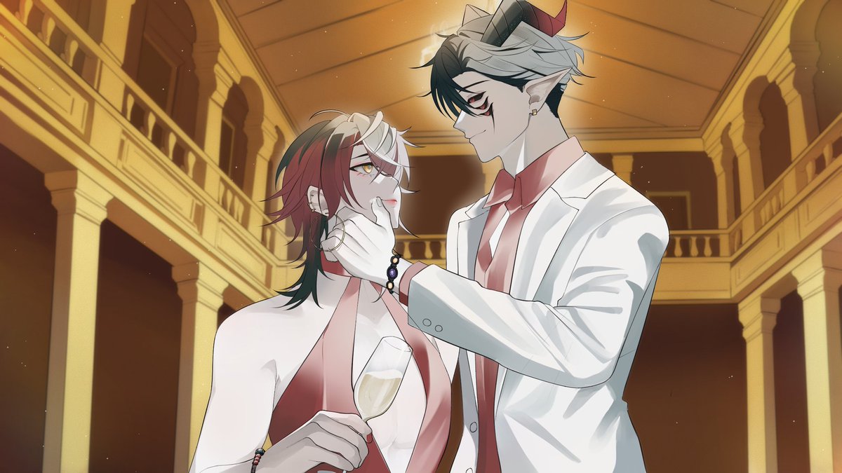 #MPC5event4

ดีแลนโผล่เข้ามาในงานพร้อมกับ <a href="/MPC_Zenos/">Zenos</a> ด้วยชุดเดรสและทรงผมสีแดง ไม่อยากจะพูดเลยว่าแอบเข้ามาในงานเพื่อของกินน่ะ!

ของกินตระการตา เครื่องดื่มที่น่าลิ้มรสจนต้องหยิบยกขึ้นดื่ม ดันมีฟองติดอยู่บนริมฝีปากอย่างไม่รู้ตัว ก่อนที่ซีนอสจะเช็ดให้

"อ๊ะ-!"

(Cms by NongBe Beluga)