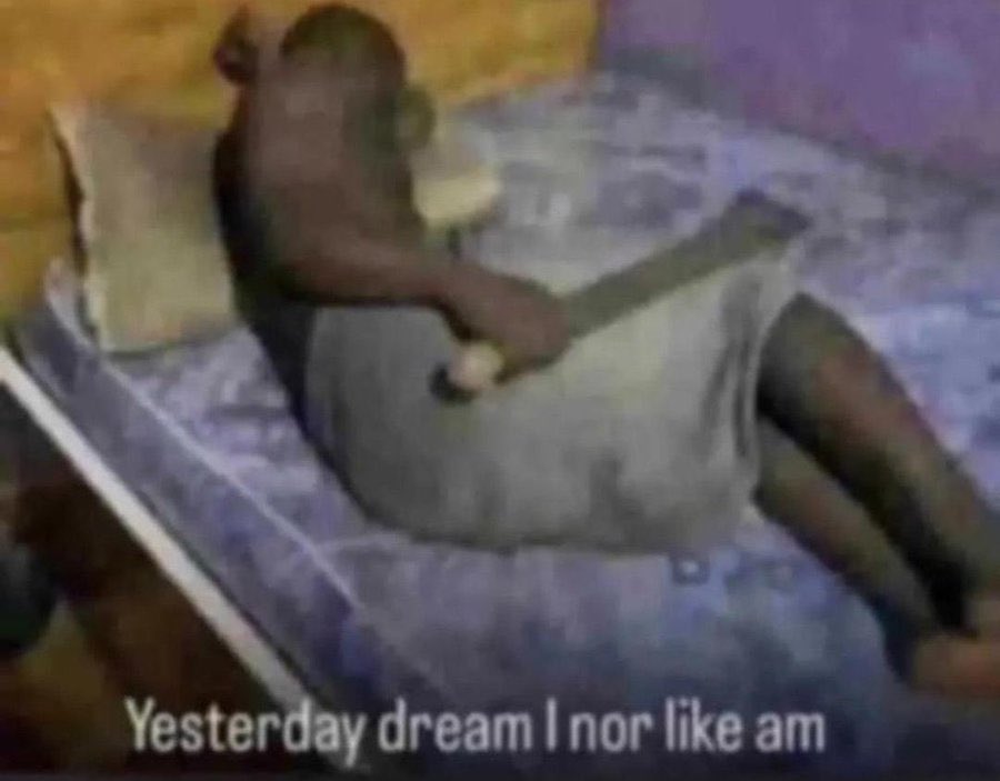 Make nobody whine me 🤝😎😂