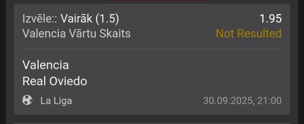 Dead_Kenny's tweet photo. @Footy_Tipsters What are the thoughts? Is Valencia scoring over 1.5 today? #LaLiga #tipster #bets #Valencia https://t.co/OQLXJjW1xs