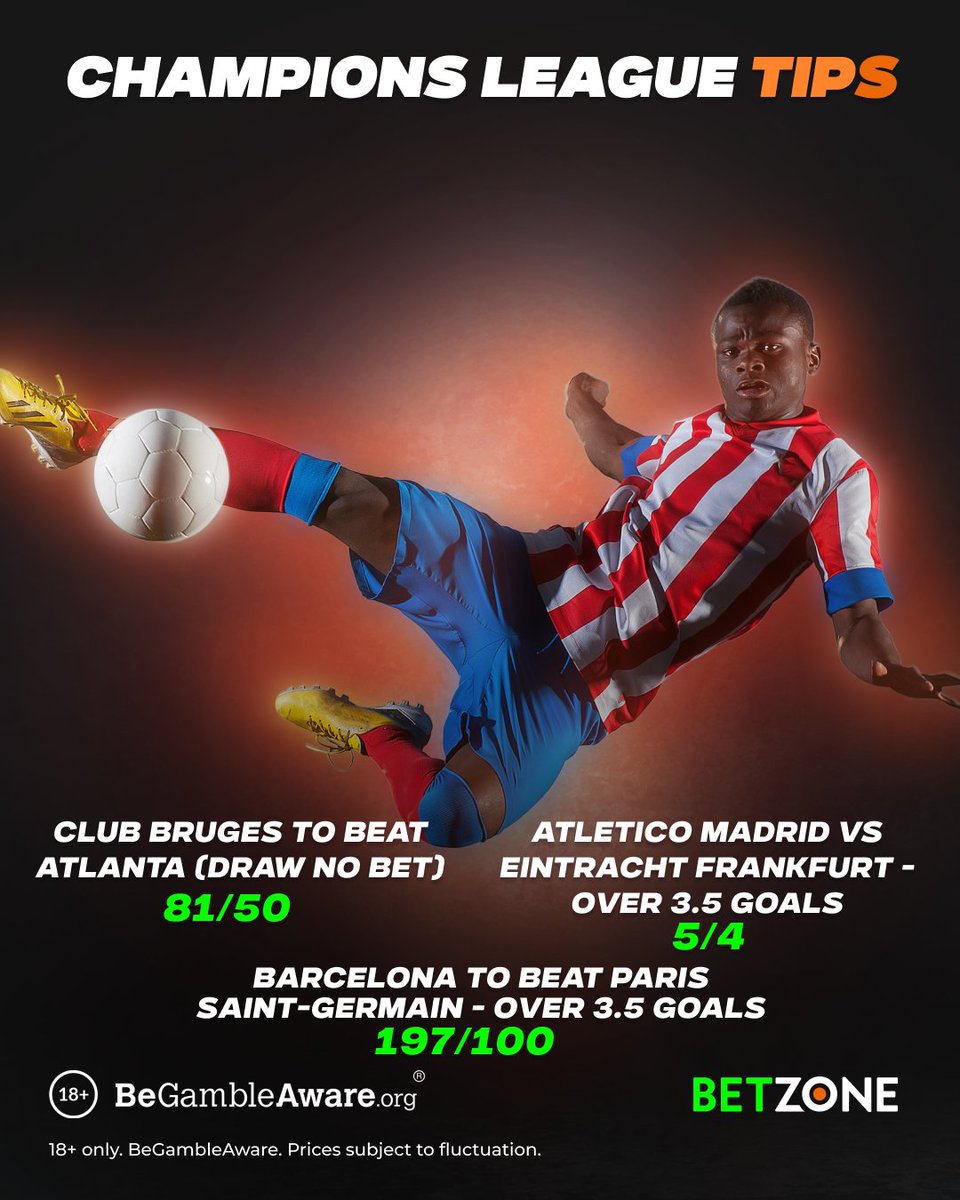 The Champions League returns for the second matchweek of this year’s League Phase with the Barcelona vs Paris Saint-Germain – the 2024/25 UCL final we all deserved – finally being played out in Catalunya in its blockbuster tie.

More on our predictions > bit.ly/42jc6KD