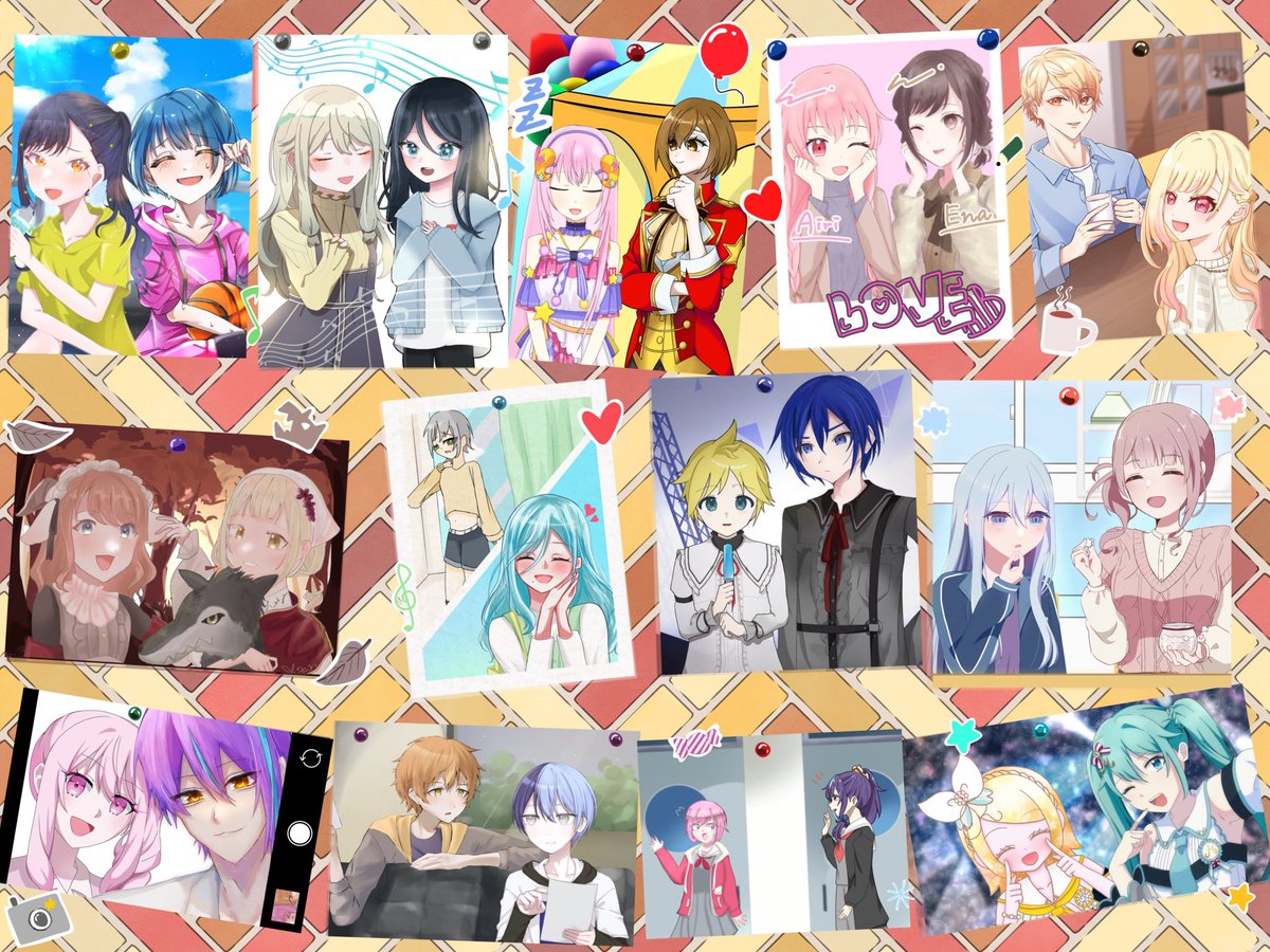 nanaka1810's tweet image. 【プロセカ合作②】
思い出フォト！
※参加者はリプへ
#prsk_fa   #プロセカ5周年