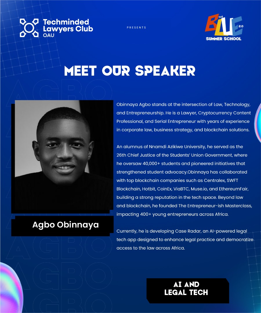 Techminded Lawyers Club, OAU tweet media