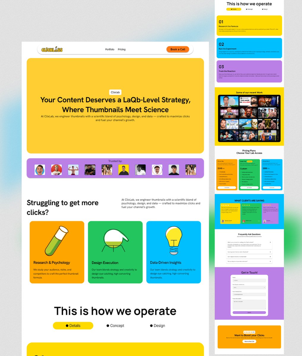 Designed this website for <a href="/Clicklabsonline/">Clicklabs</a> 

Would love to hear your thoughts🤔