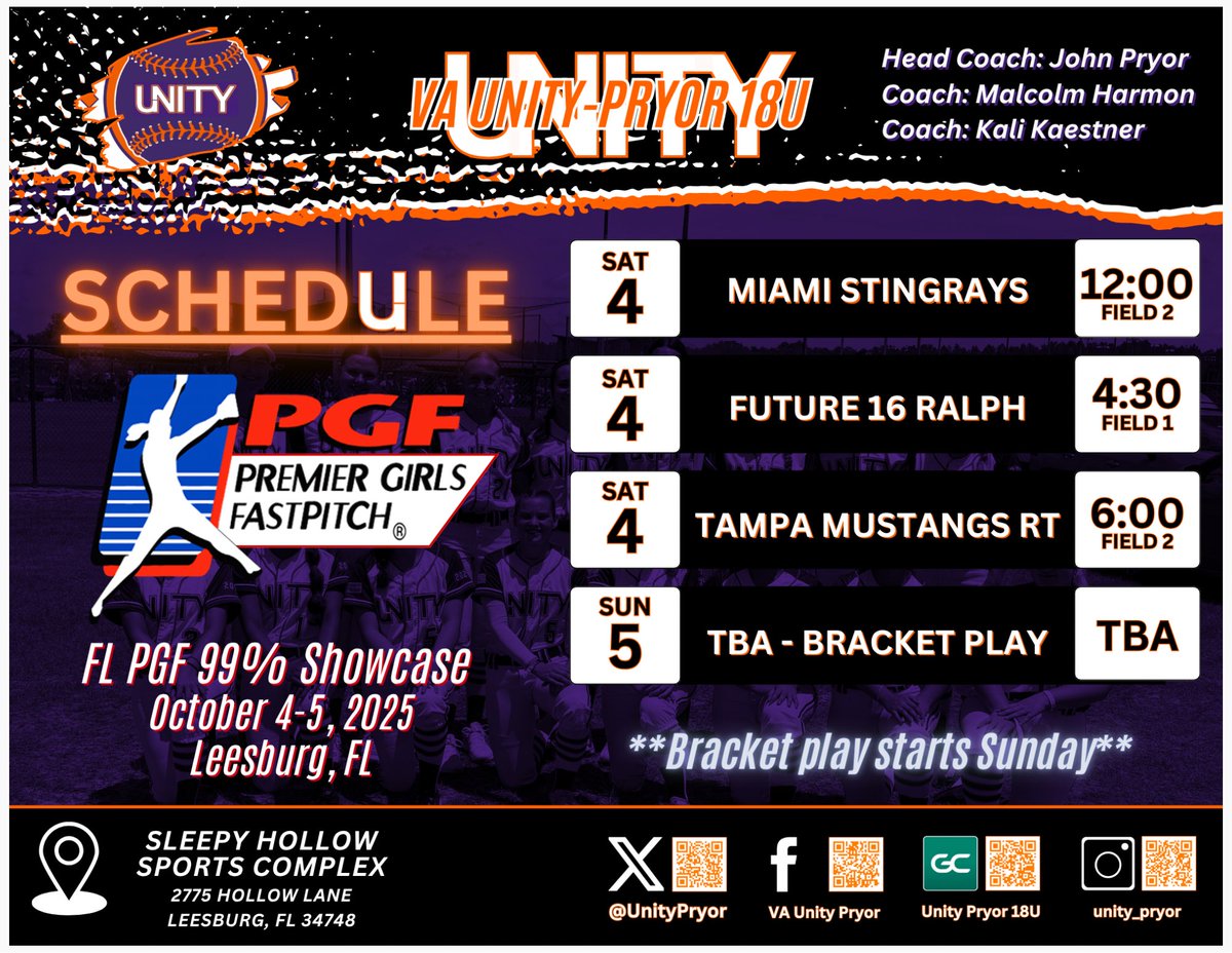 UNITY Pryor 18U tweet media