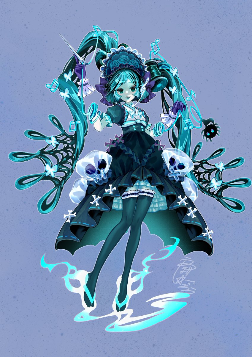 🕸 ゴシック＆ホラーミク 🕸
#グッスマイラコン１０ミク #初音ミク