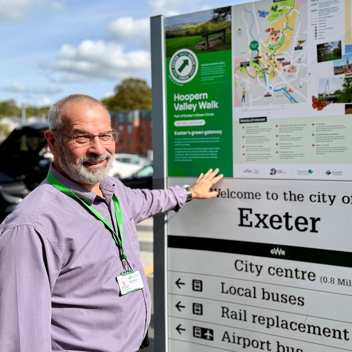 ExeterCouncil's tweet image. Exeter’s train stations are now your starting points for exploring the beautiful Green Circle walking route!

More: news.exeter.gov.uk/new-project-li…