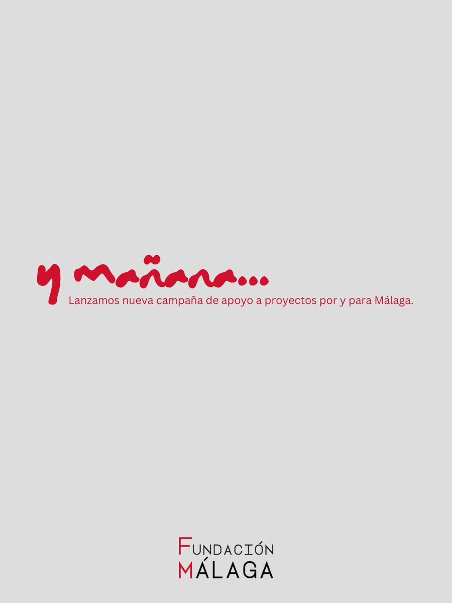 🎉 ¡Cumplimos 23 años trabajando por y para #Málaga!

✨ Nueva web más atractiva y útil
🎭 Gen Málaga se renueva como agenda cultural
🤝 Mañana lanzamos una campaña de apoyo a proyectos locales

#FundaciónMálaga #23Años
