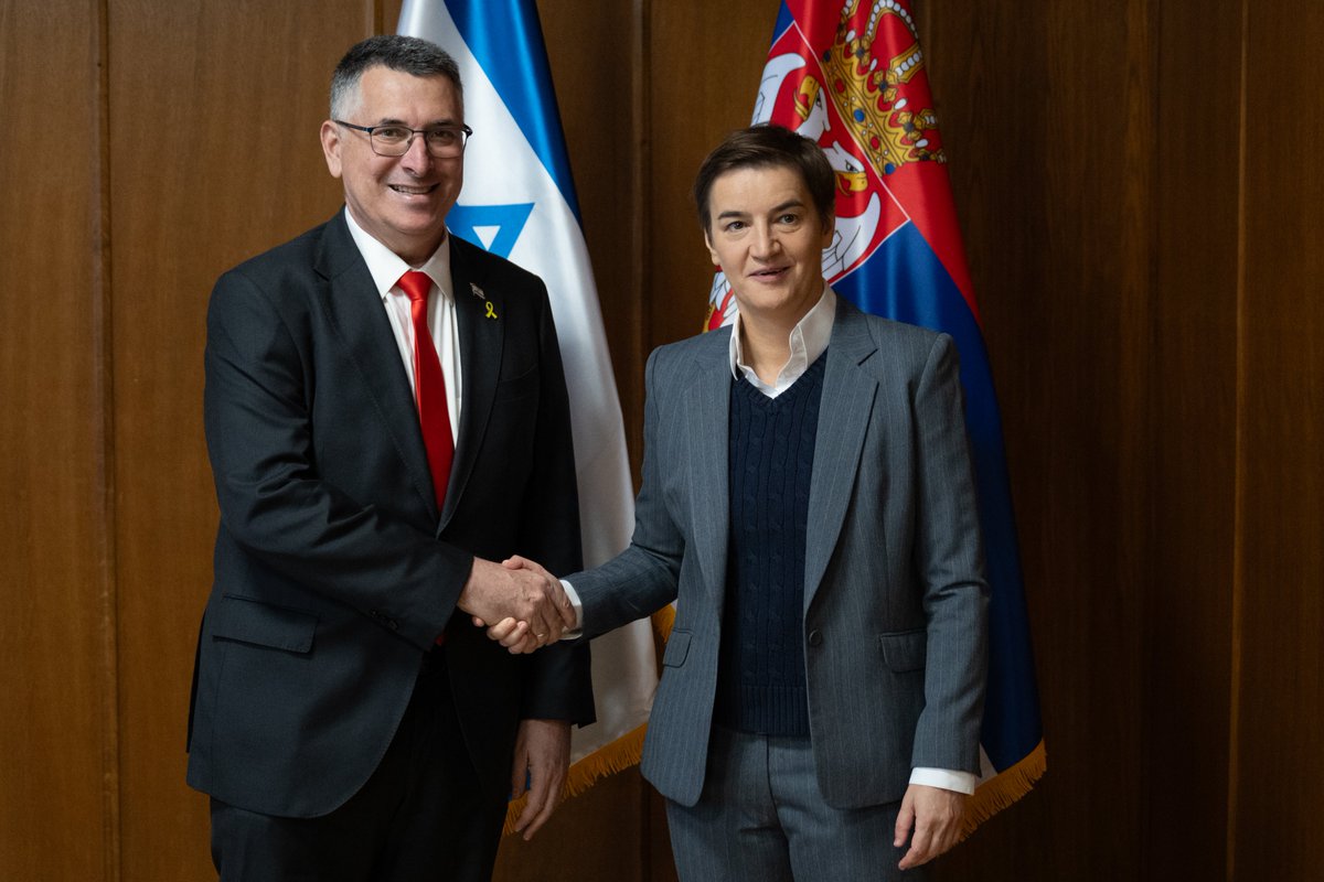 sns_srbija's tweet photo. Брнабић @anabrnabic: Политички односи Србије и Израела су стабилни
https://t.co/BcnnThx5hC https://t.co/L1VYnD8qCj