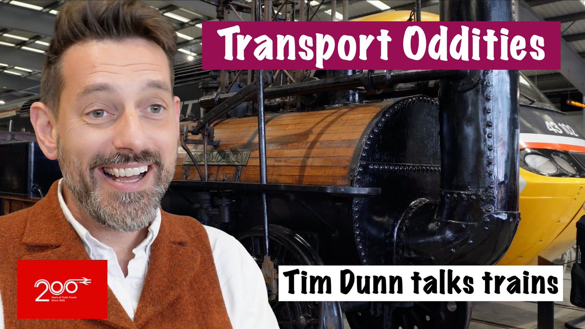 The Transport Matters YouTube channel has been chatting to rail historian Tim Dunn about the Railway 200 Locomotion event near Stockton. Click on the link to find out more
youtu.be/B-UcW6oACx8