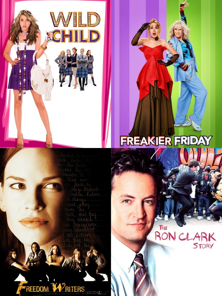 Nithya_vin's tweet image. 🎬 #WildChild  👌⭐3.75 to 4/5
Coming of age/Teen Comedy/ high school drama

🎬 #FreakierFriday 👌⭐3.5/5
Fantasy/Body swap/ comedy

🎬 #FreedomWriters 👌⭐4/5
High school drama/ inspiring true story. 

🎬 #TheRonClarkStory 👌⭐3.5/5
School drama