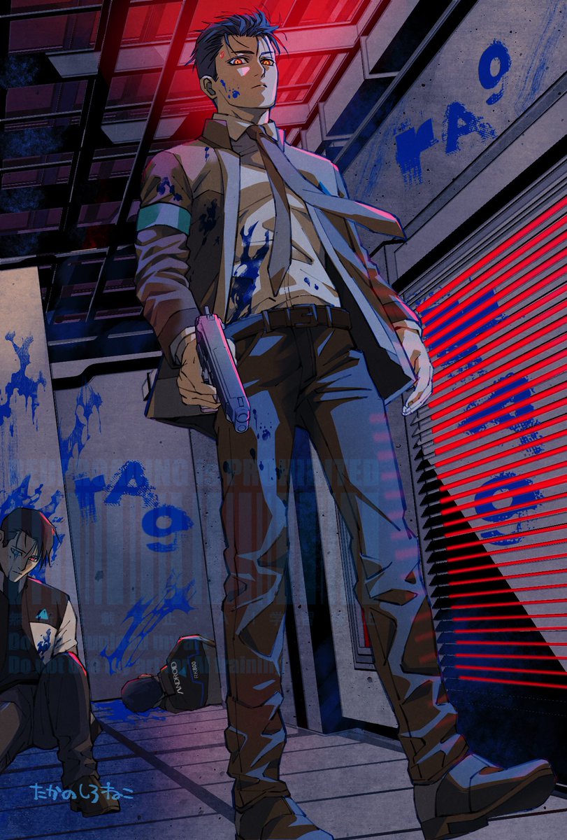 捜査続行中、追跡進行中。
#DetroitBecomeHuman #RK800