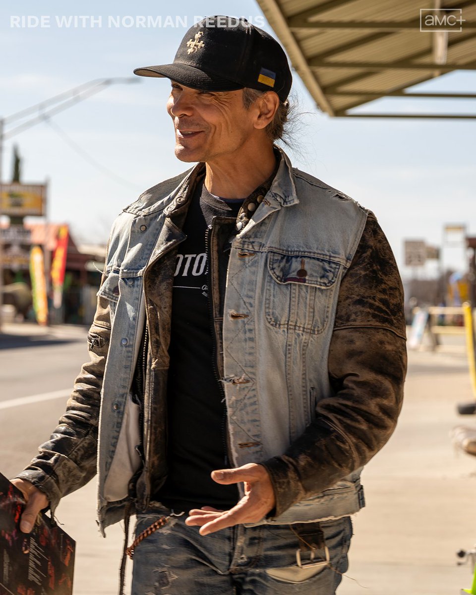 rideamc's tweet image. Just Norman, Zahn and a new view... can't get any better than that. 🙂‍↕️ 

Watch the full season of #RideWithNorman now on AMC+.
