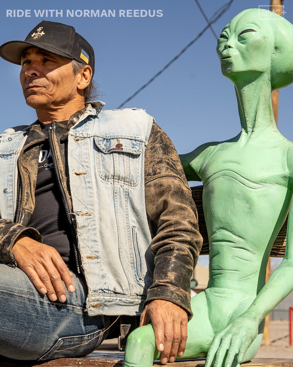 rideamc's tweet image. Just Norman, Zahn and a new view... can't get any better than that. 🙂‍↕️ 

Watch the full season of #RideWithNorman now on AMC+.