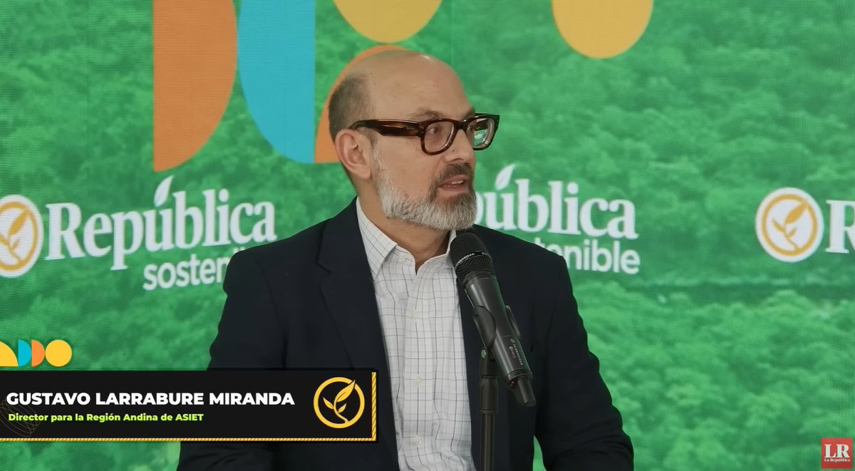 🔊 Escuchamos atentamente a <a href="/GustavoLarrabu1/">Gustavo Larrabure</a>, Director Regional de <a href="/asiet_lat/">ASIET</a>, en su paso por #RepúblicaSostenible.

En este encuentro de diálogo con <a href="/m_dicampo/">Miguel Di Campo</a>, Experto de <a href="/larepublica_pe/">La República</a>, <a href="/GustavoLarrabu1/">Gustavo Larrabure</a> ahondó en:

🟠 Desafíos del sector de las telecomunicaciones de cara al