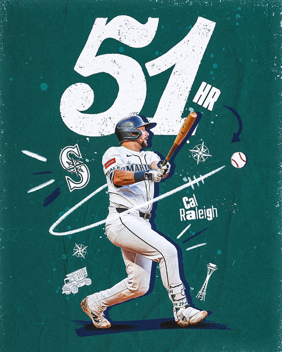 JimmysNight's tweet photo. With @MLB playoff’s starting today here are a few HR milestone graphics I got to create this season. #mlb #Graphic #sportsdesign #GraphicDesign https://t.co/4JTQTwzhwH