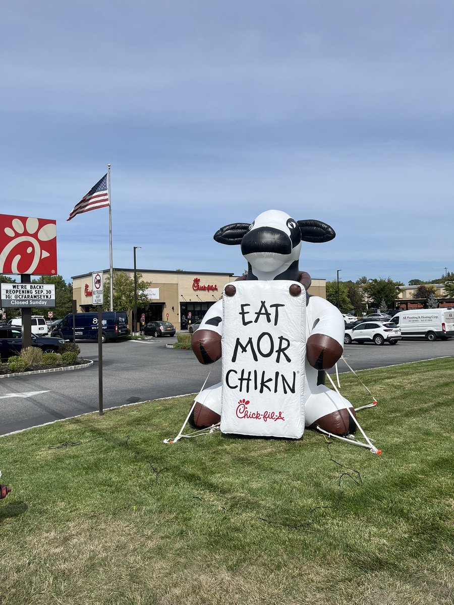 Big Cow @ Ramsey chic-fil-a