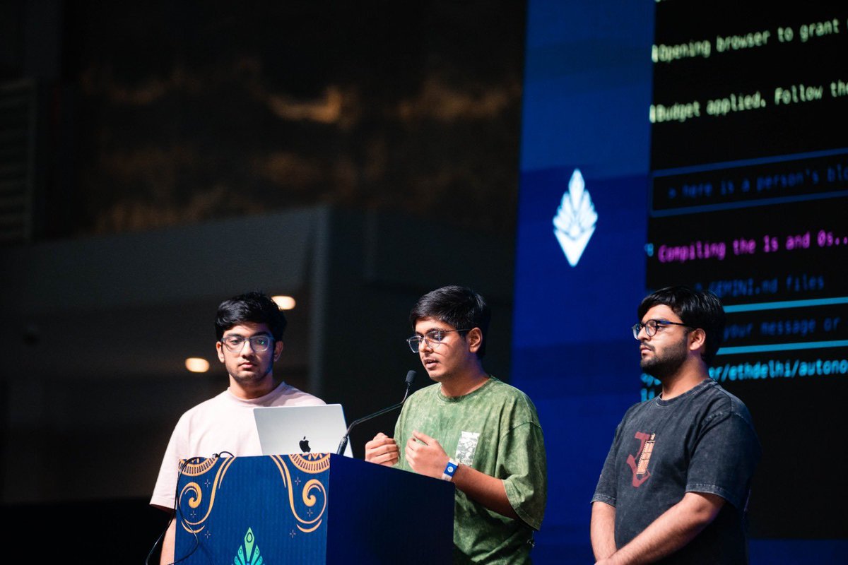cipher_lnmiit's tweet image. nah, we&apos;d win 🏆
Cipher just wrapped up @ETHGlobal New Delhi with insane winnings of USD 19,500!

600+ projects. 25 countries.
And somehow, it still felt like a Cipher demo day 😂